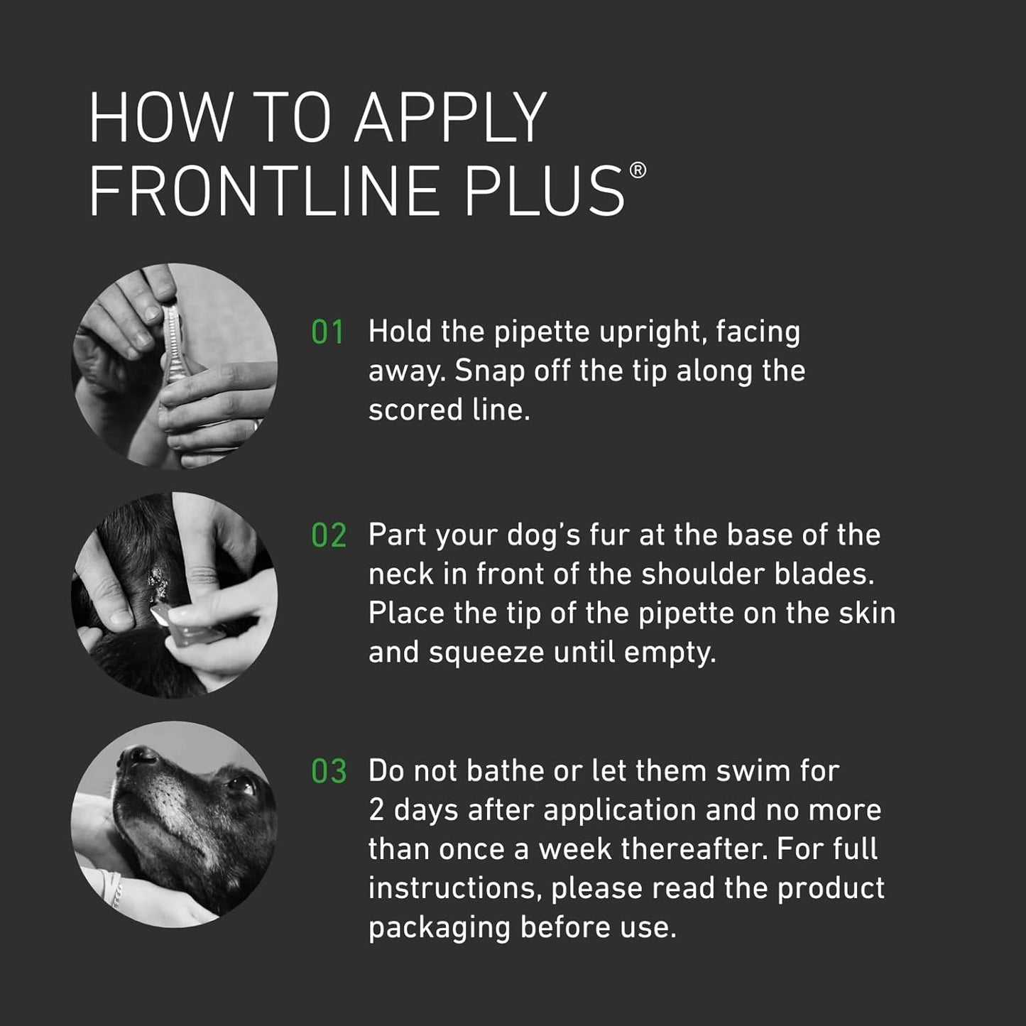 AGL FRONTLINE Plus Flea & Tick Treatment for Small Dogs (2-10 kg) - 6 Pipettes | Kills Fleas, Ticks & Prevents Reinfestation